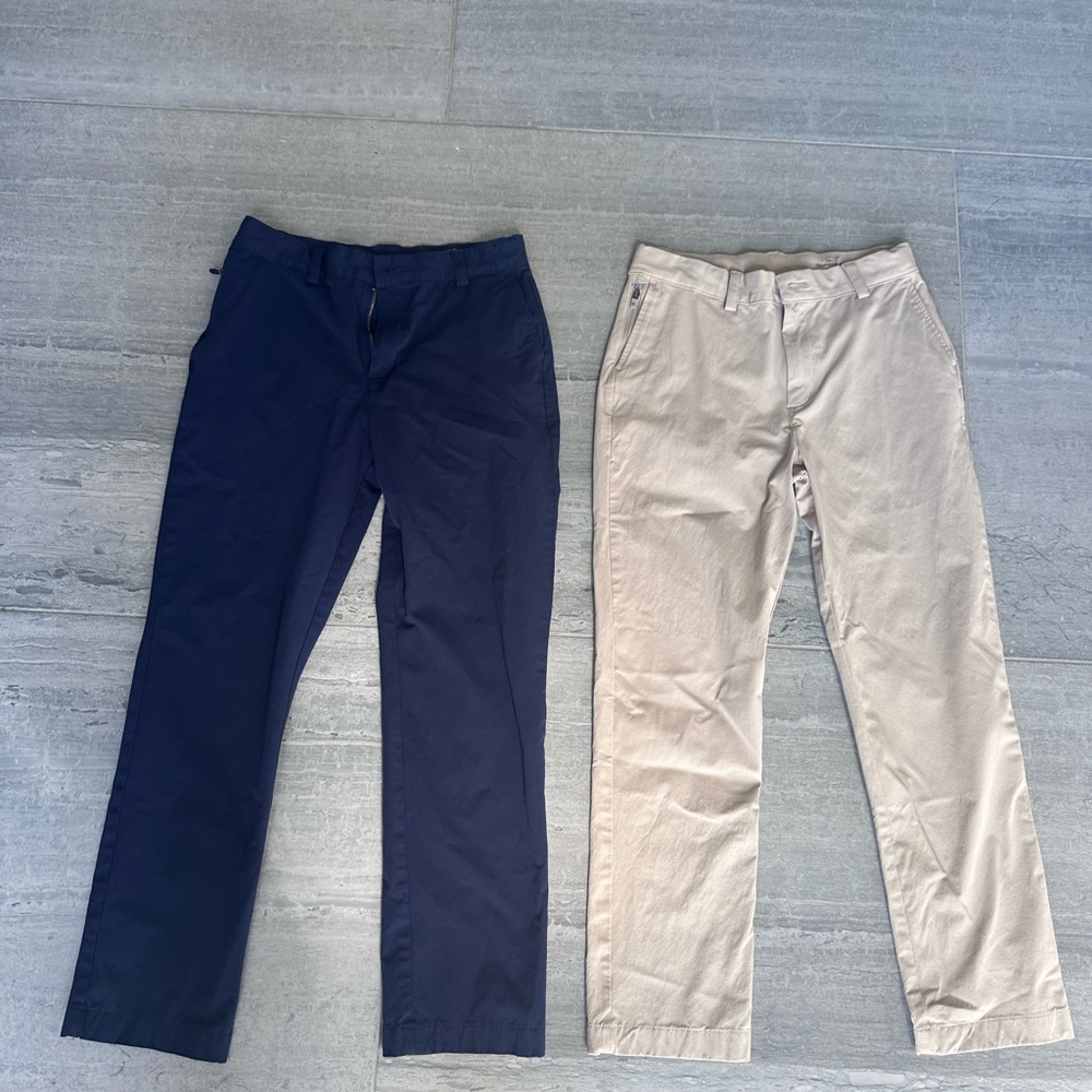 Vineyard Vines Boys Chino Pants, Navy & Khaki, Set of 2, Size 14
